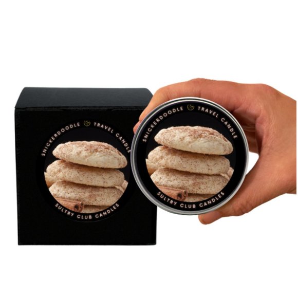Snickerdoodle Travel Candle/Wax Melts - Picture 1 of 3